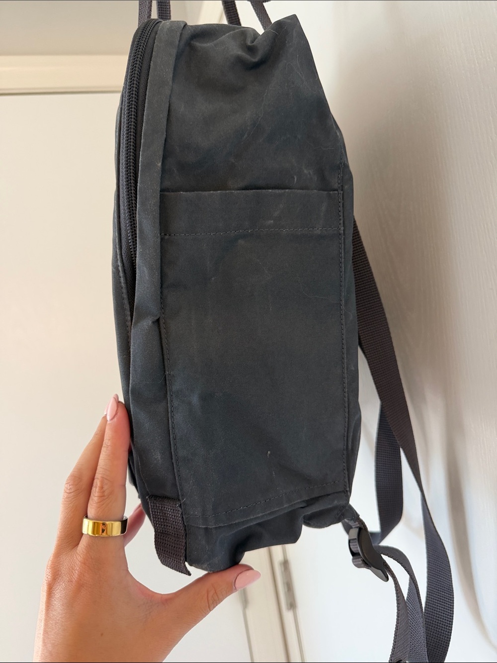 Fjällräven Kånken Navy Backpack Tote -l - Picture 4 of 6
